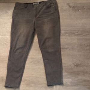 Wit & Wisdom Gray Jeans Size 14P
